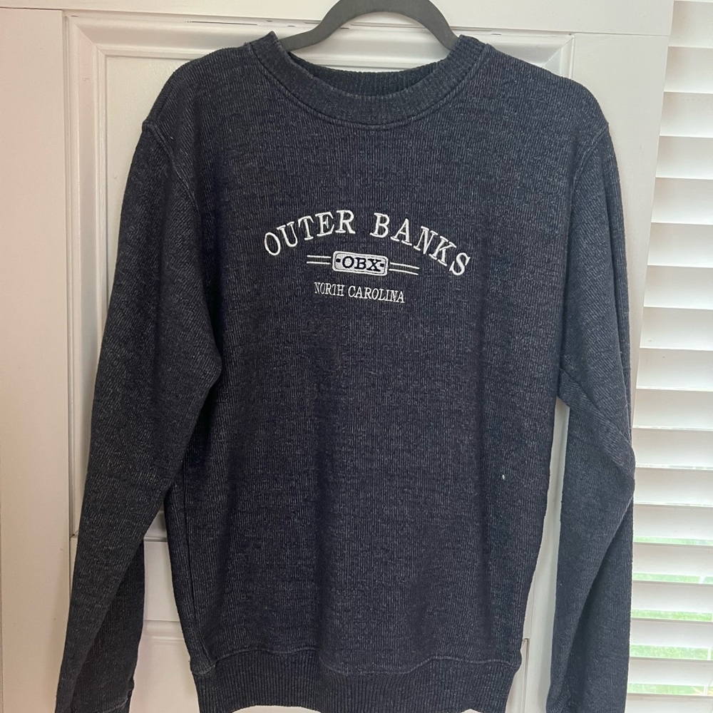 Oversized crew neck